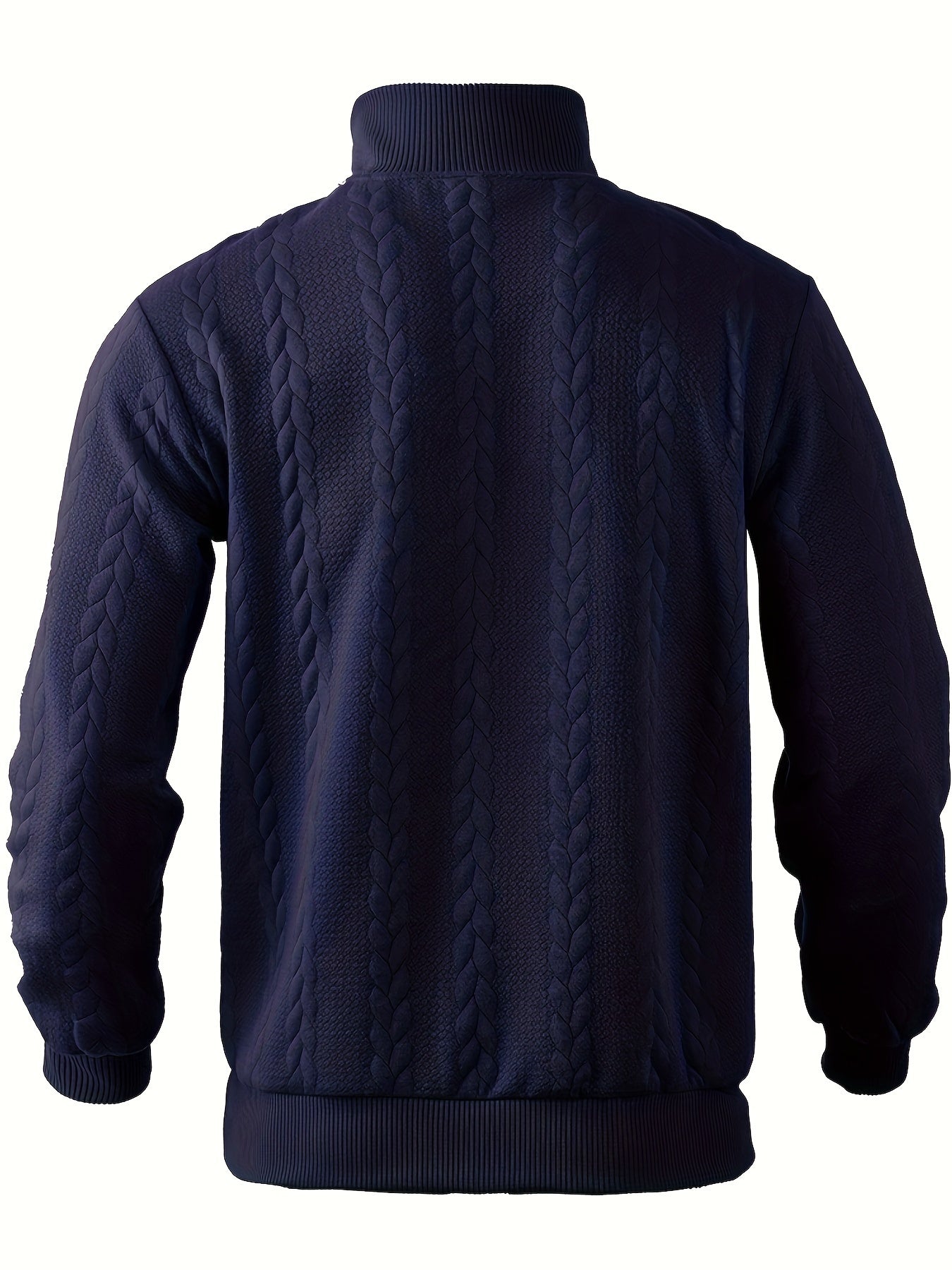 Leo - Uomo Vintage Maglione in Cashmere con Zip