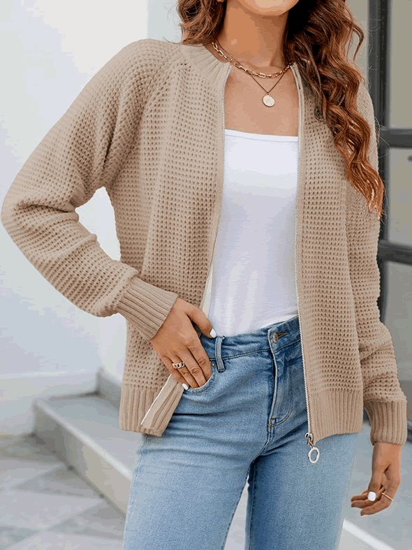 Cardigan Elegante In Maglia Per Donne