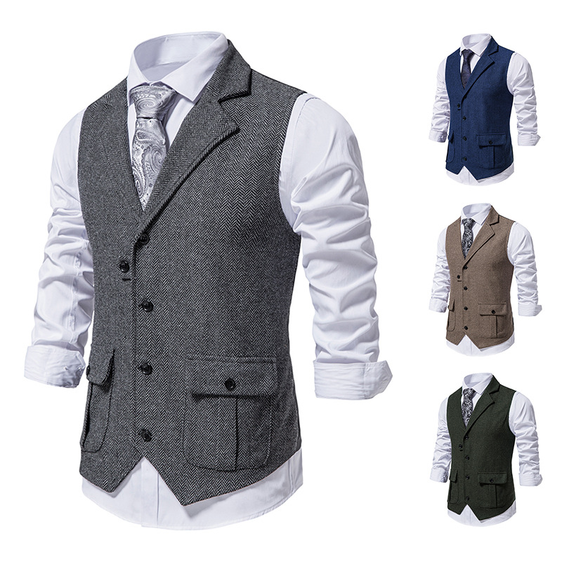 Enzo - Gilet Slim Fit Uomo
