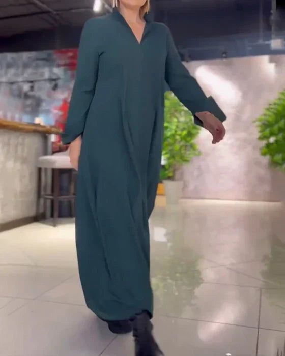 Mia - Abito Maxi in Cotone Puro