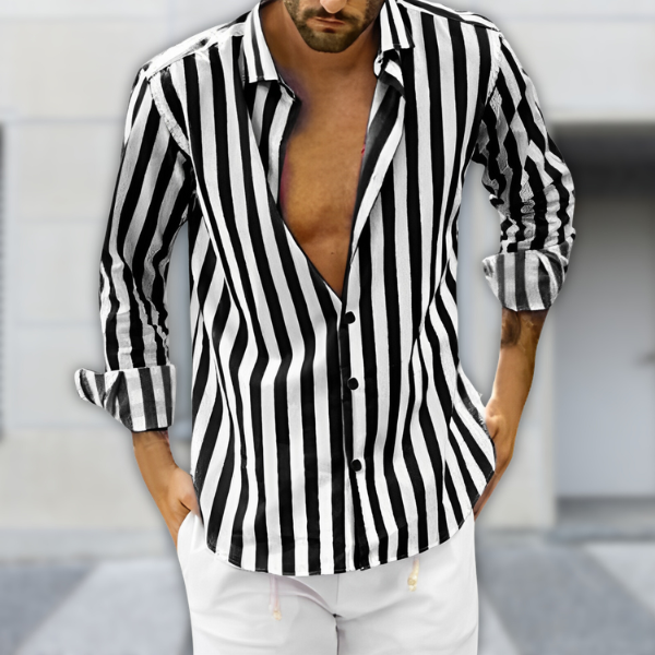 Antonio - Camicia estiva a righe