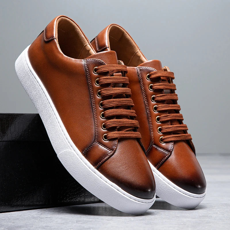 Sneakers in Pelle da Uomo