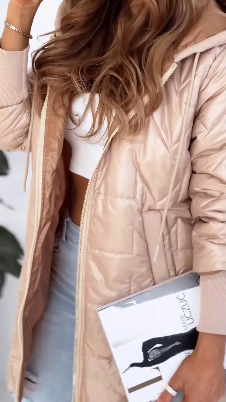 Nina - Cappotto Invernale Donna in Lana di Alta Qualità, Moda Trendy per la Stagione Fredda