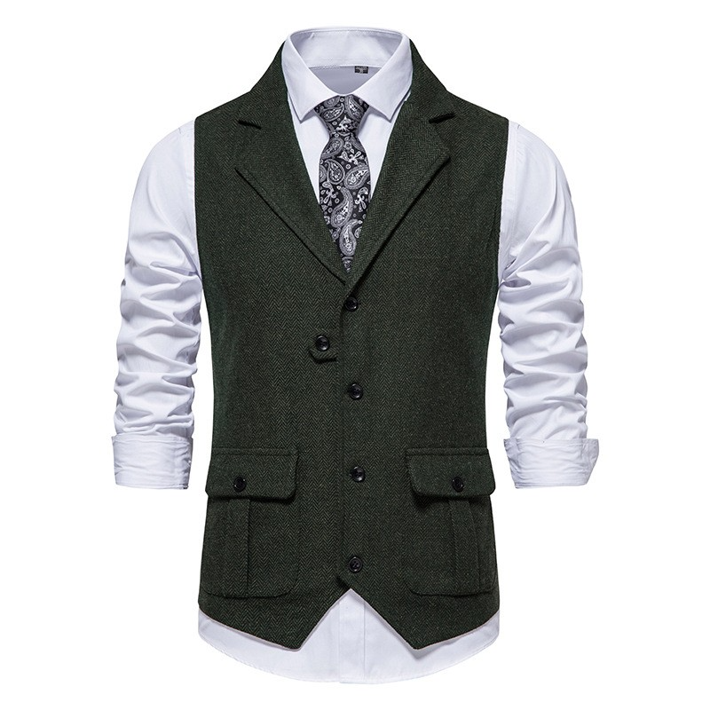 Enzo - Gilet Slim Fit Uomo