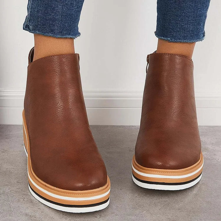 Alba - Eleganti Stivali Foderati in Lana