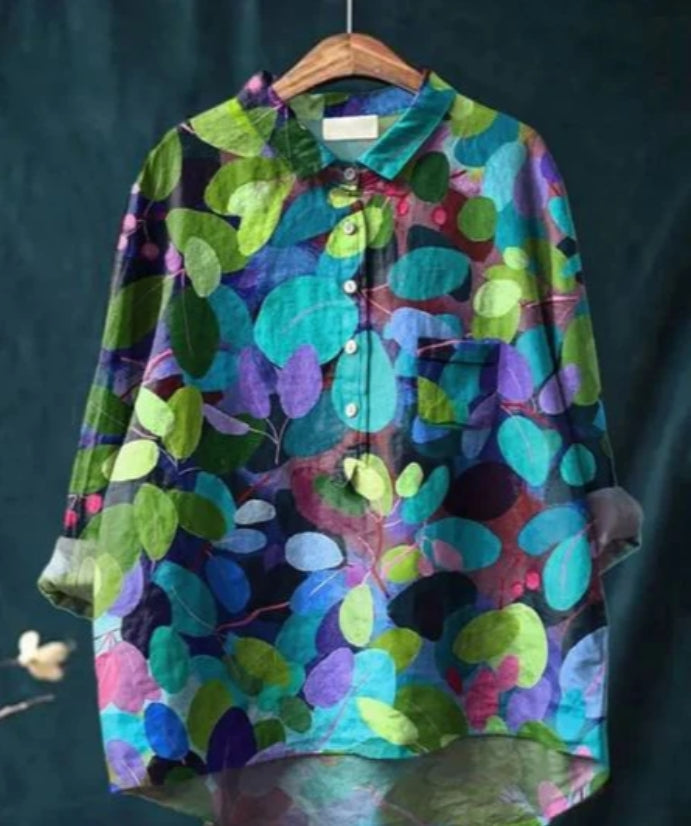 Blusa floreale elegante