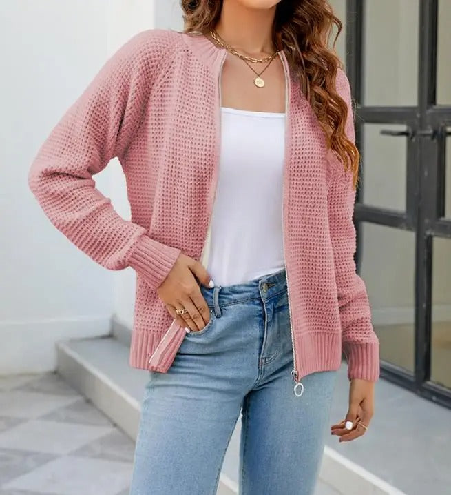 Cardigan Elegante In Maglia Per Donne