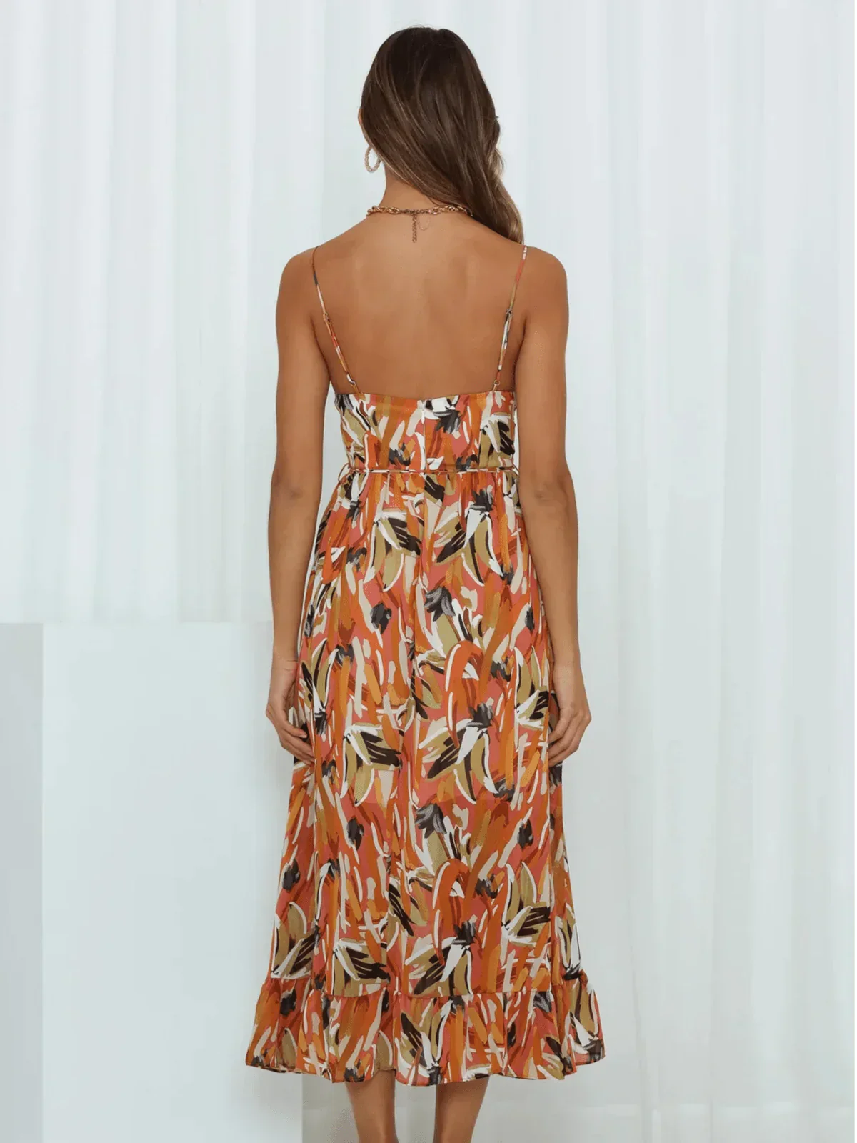 Rita - Abito Midi in chiffon Premium