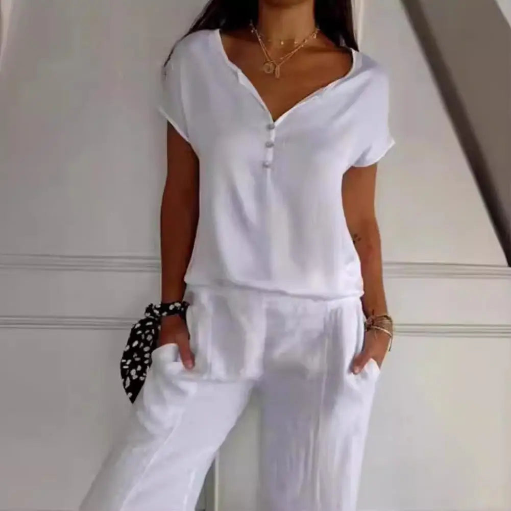 Anna - Elegante Top a V Profonda